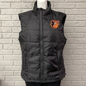 Baltimore Orioles Puffer Vest Size M